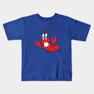 LOBSTER CARTOON Kids T-Shirt